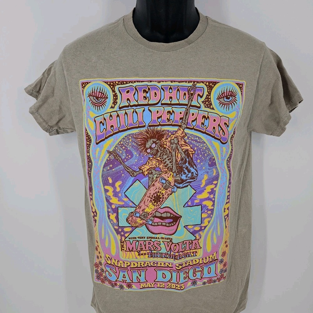 Red Hot Chili Peppers Tshirt Men's Size Small San Diego RHCP Rock Concert - Picture 2 of 5